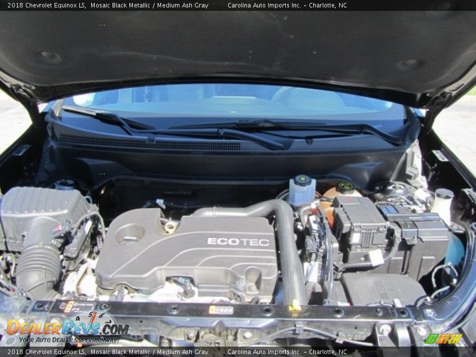 2018 Chevrolet Equinox LS Mosaic Black Metallic / Medium Ash Gray Photo #25