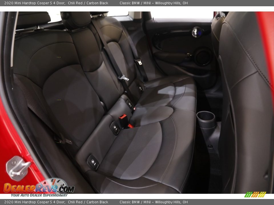 2020 Mini Hardtop Cooper S 4 Door Chili Red / Carbon Black Photo #17