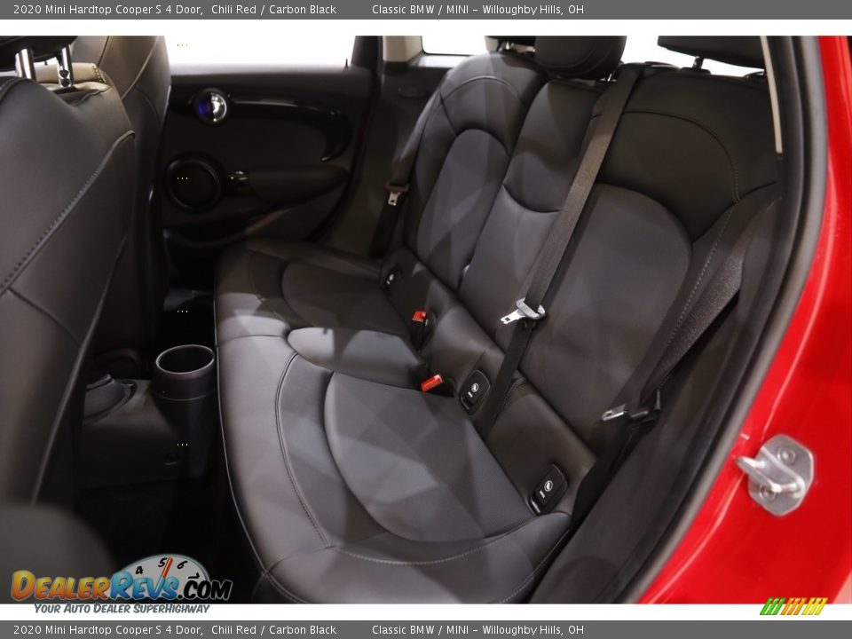 2020 Mini Hardtop Cooper S 4 Door Chili Red / Carbon Black Photo #18