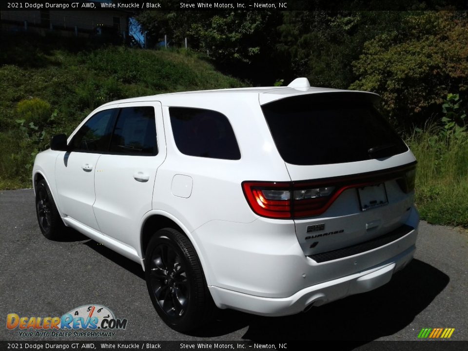 2021 Dodge Durango GT AWD White Knuckle / Black Photo #8