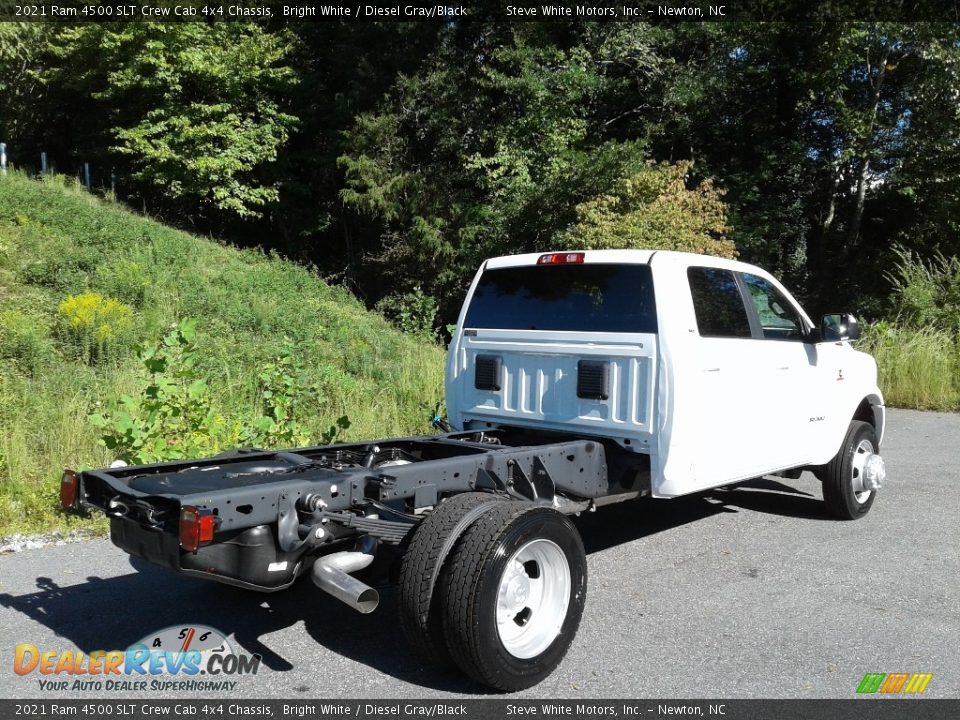 2021 Ram 4500 SLT Crew Cab 4x4 Chassis Bright White / Diesel Gray/Black Photo #6