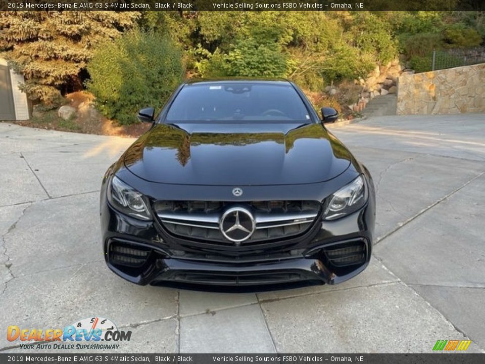 2019 Mercedes-Benz E AMG 63 S 4Matic Sedan Black / Black Photo #12