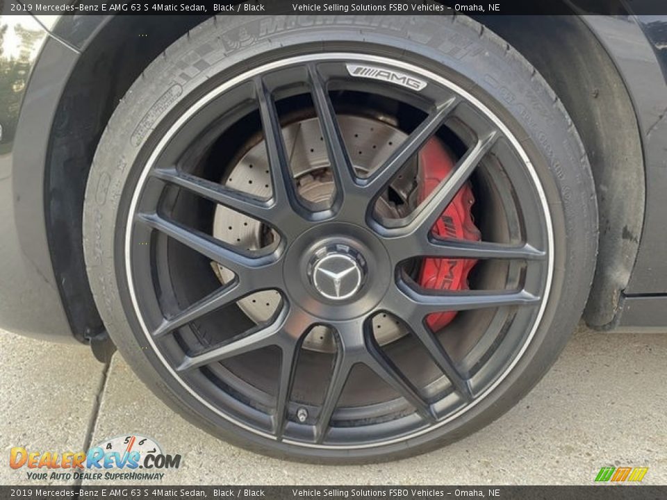 2019 Mercedes-Benz E AMG 63 S 4Matic Sedan Black / Black Photo #20