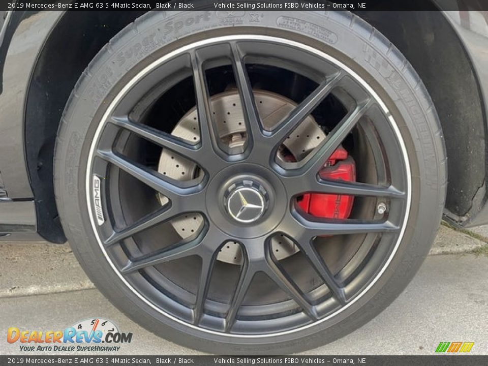 2019 Mercedes-Benz E AMG 63 S 4Matic Sedan Black / Black Photo #21