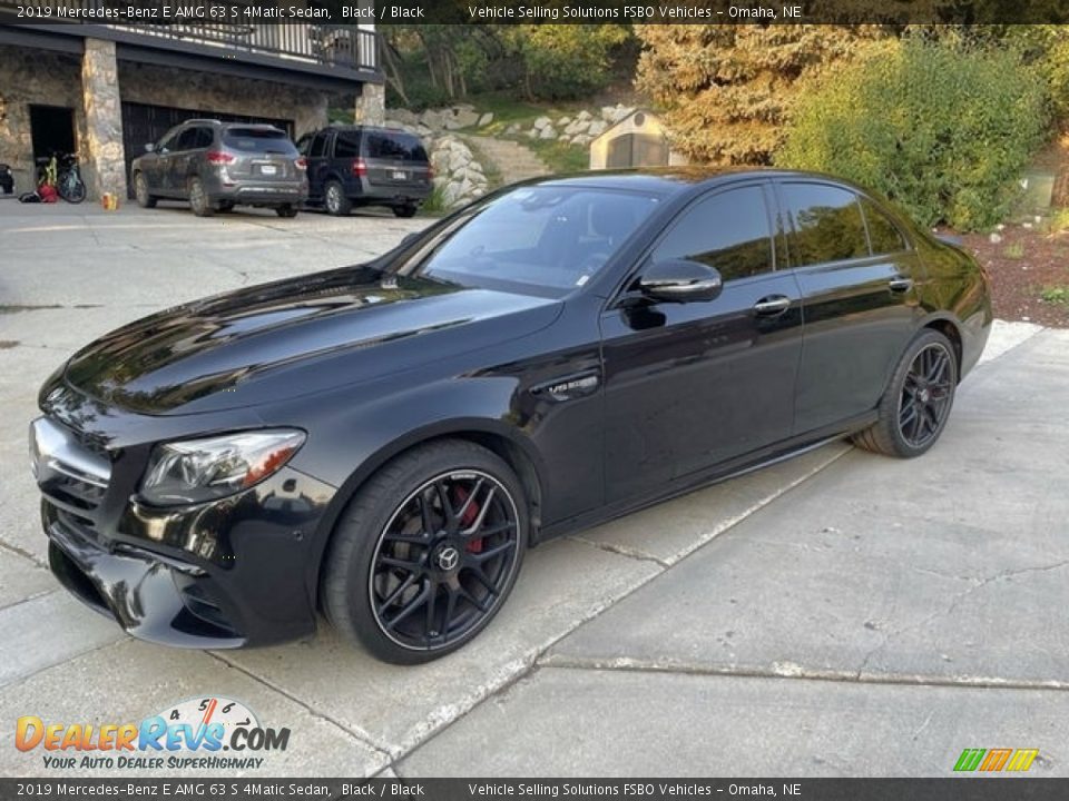 2019 Mercedes-Benz E AMG 63 S 4Matic Sedan Black / Black Photo #25