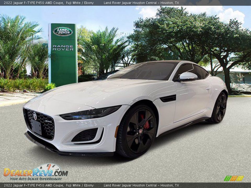 2022 Jaguar F-TYPE P450 AWD Coupe Fuji White / Ebony Photo #1