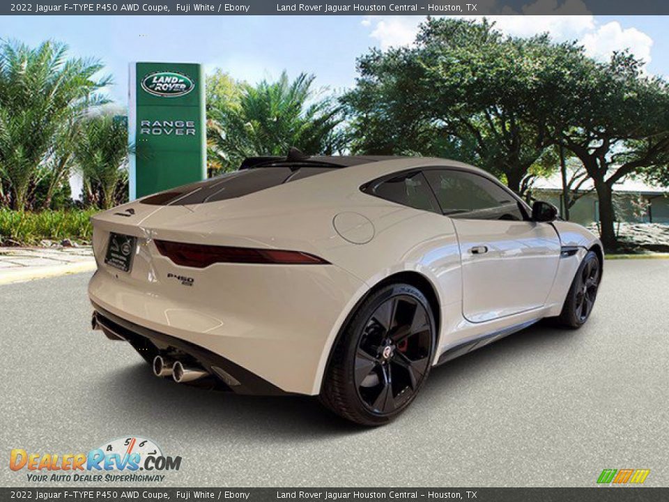 2022 Jaguar F-TYPE P450 AWD Coupe Fuji White / Ebony Photo #2