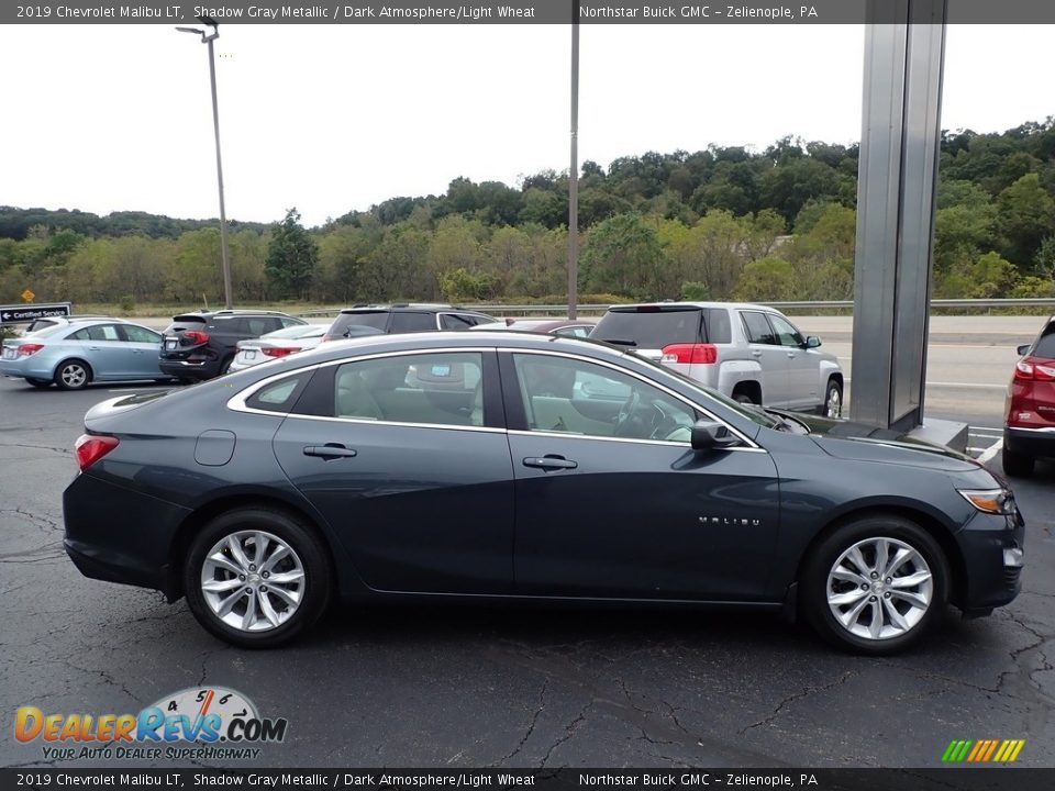 2019 Chevrolet Malibu LT Shadow Gray Metallic / Dark Atmosphere/Light Wheat Photo #5