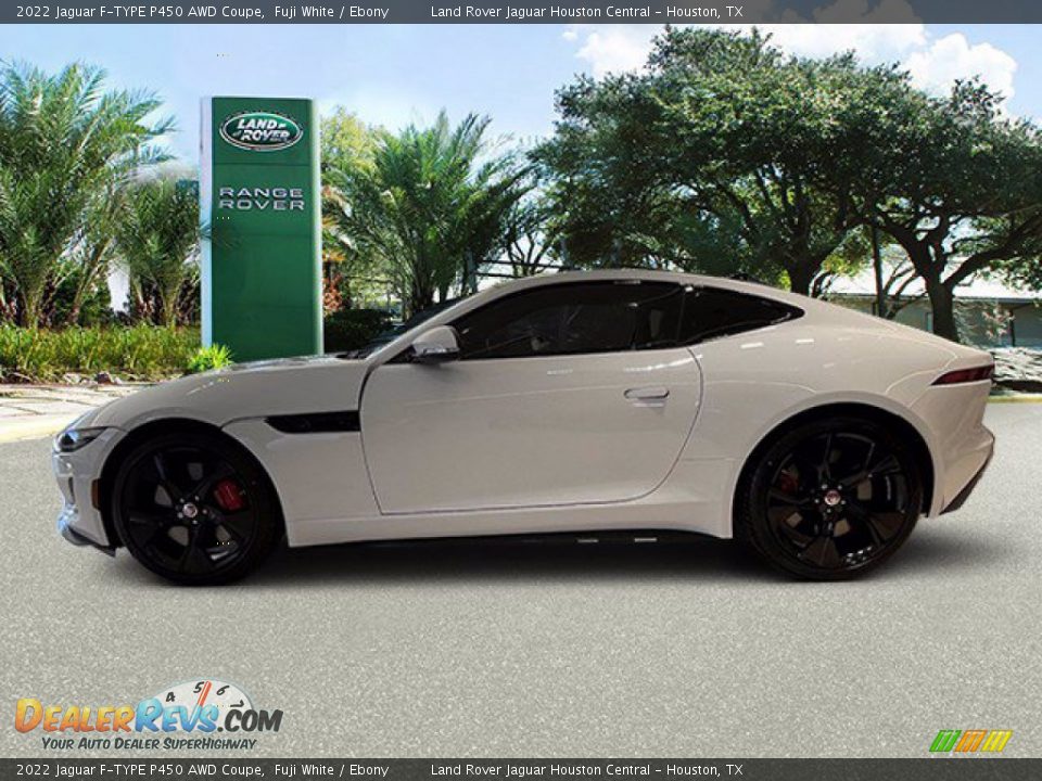 2022 Jaguar F-TYPE P450 AWD Coupe Fuji White / Ebony Photo #6