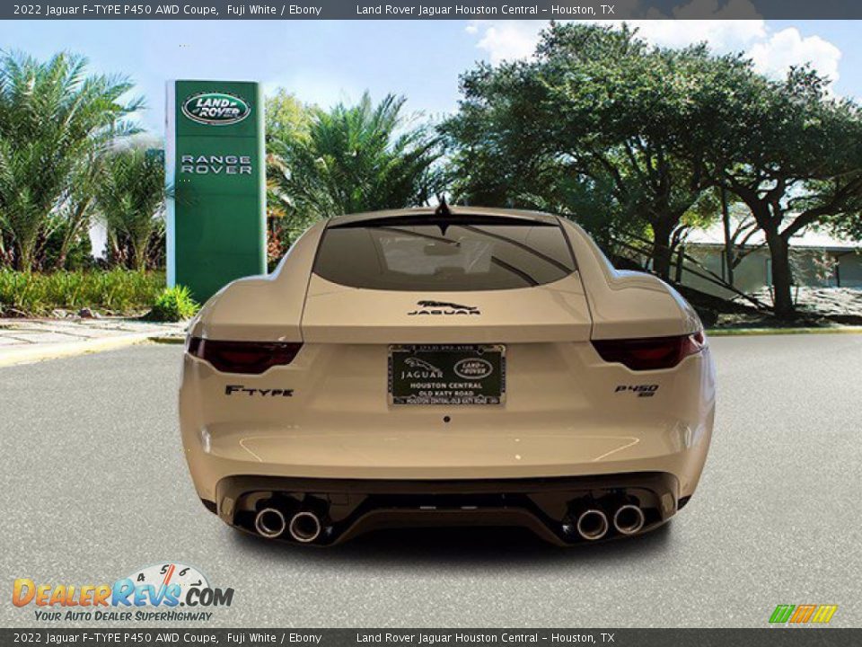 2022 Jaguar F-TYPE P450 AWD Coupe Fuji White / Ebony Photo #7