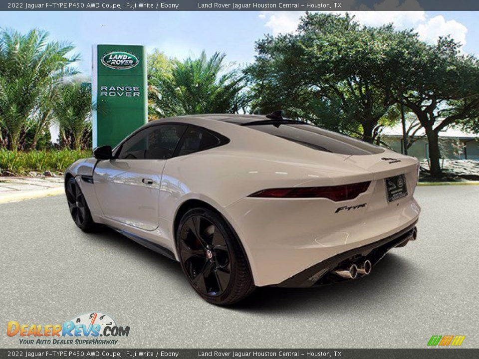 2022 Jaguar F-TYPE P450 AWD Coupe Fuji White / Ebony Photo #9