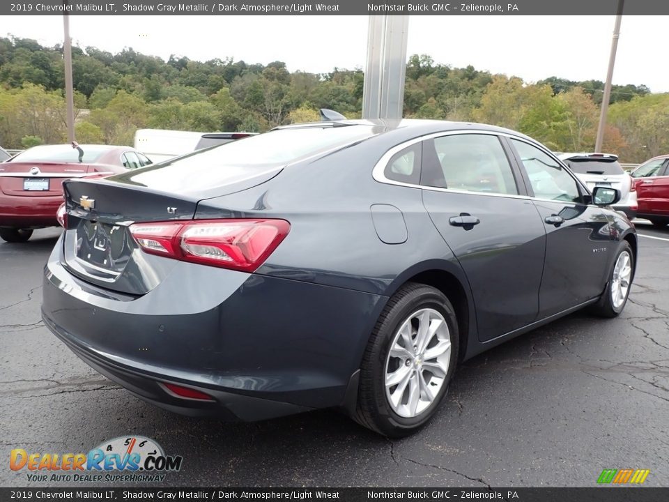 2019 Chevrolet Malibu LT Shadow Gray Metallic / Dark Atmosphere/Light Wheat Photo #9