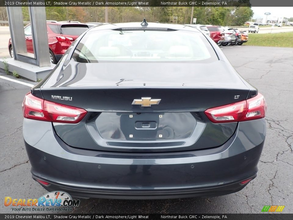 2019 Chevrolet Malibu LT Shadow Gray Metallic / Dark Atmosphere/Light Wheat Photo #10