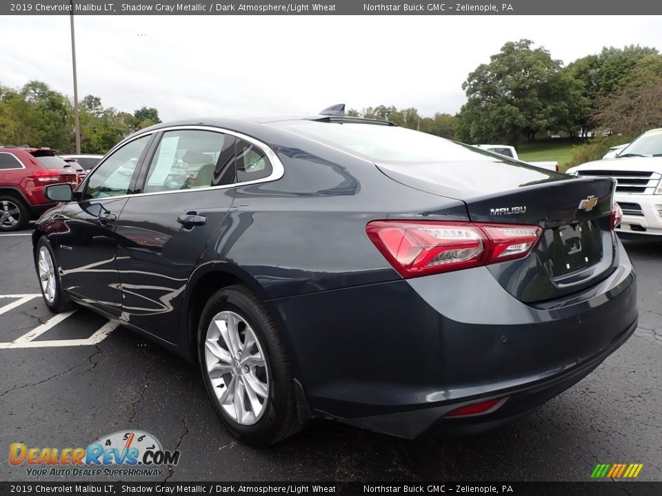 2019 Chevrolet Malibu LT Shadow Gray Metallic / Dark Atmosphere/Light Wheat Photo #12