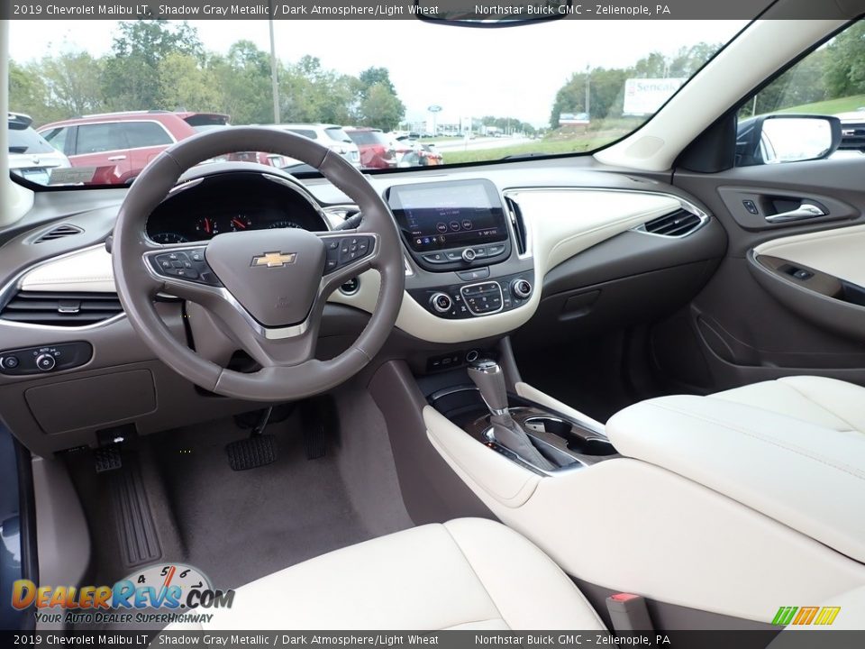 2019 Chevrolet Malibu LT Shadow Gray Metallic / Dark Atmosphere/Light Wheat Photo #18