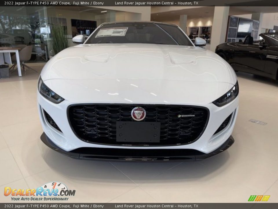 2022 Jaguar F-TYPE P450 AWD Coupe Fuji White / Ebony Photo #24