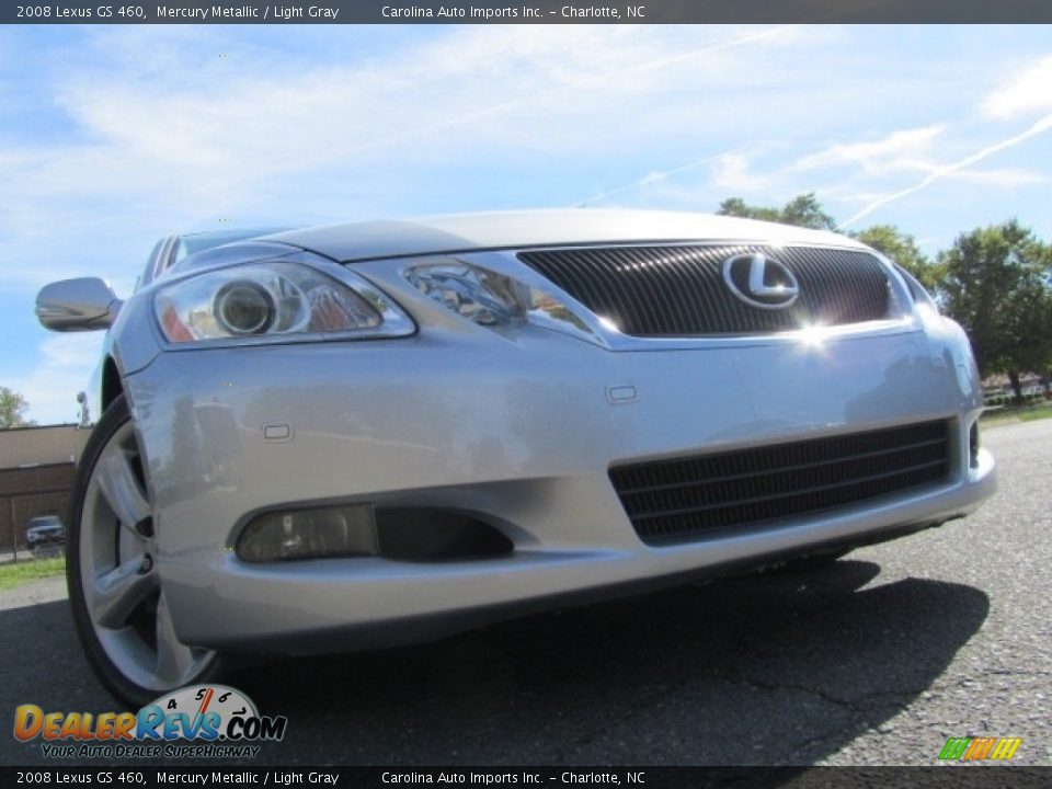 2008 Lexus GS 460 Mercury Metallic / Light Gray Photo #2
