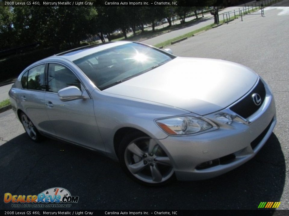 2008 Lexus GS 460 Mercury Metallic / Light Gray Photo #3