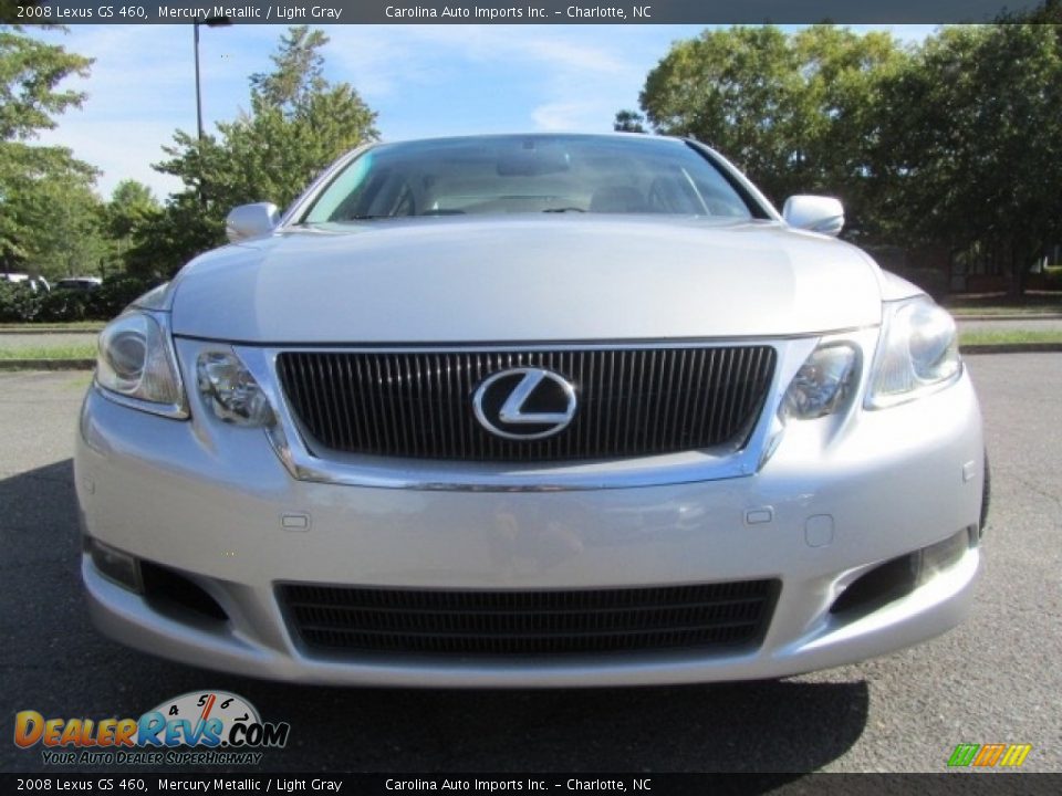 2008 Lexus GS 460 Mercury Metallic / Light Gray Photo #4