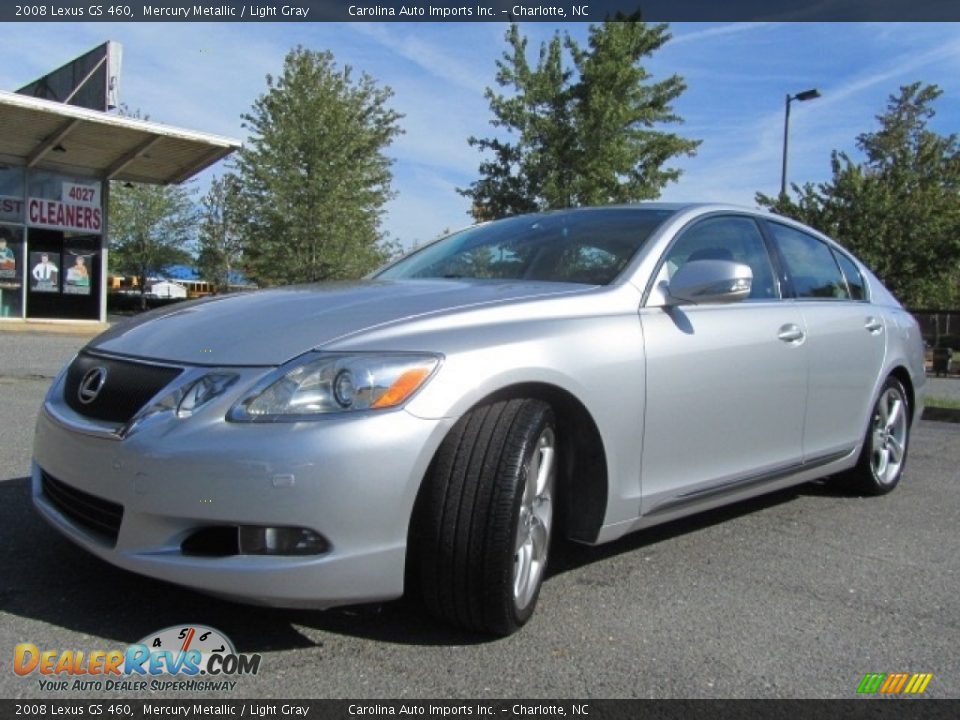 2008 Lexus GS 460 Mercury Metallic / Light Gray Photo #6