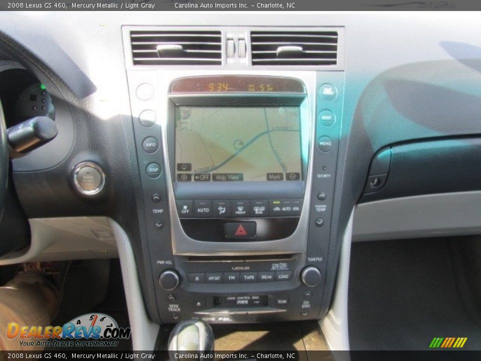 2008 Lexus GS 460 Mercury Metallic / Light Gray Photo #15