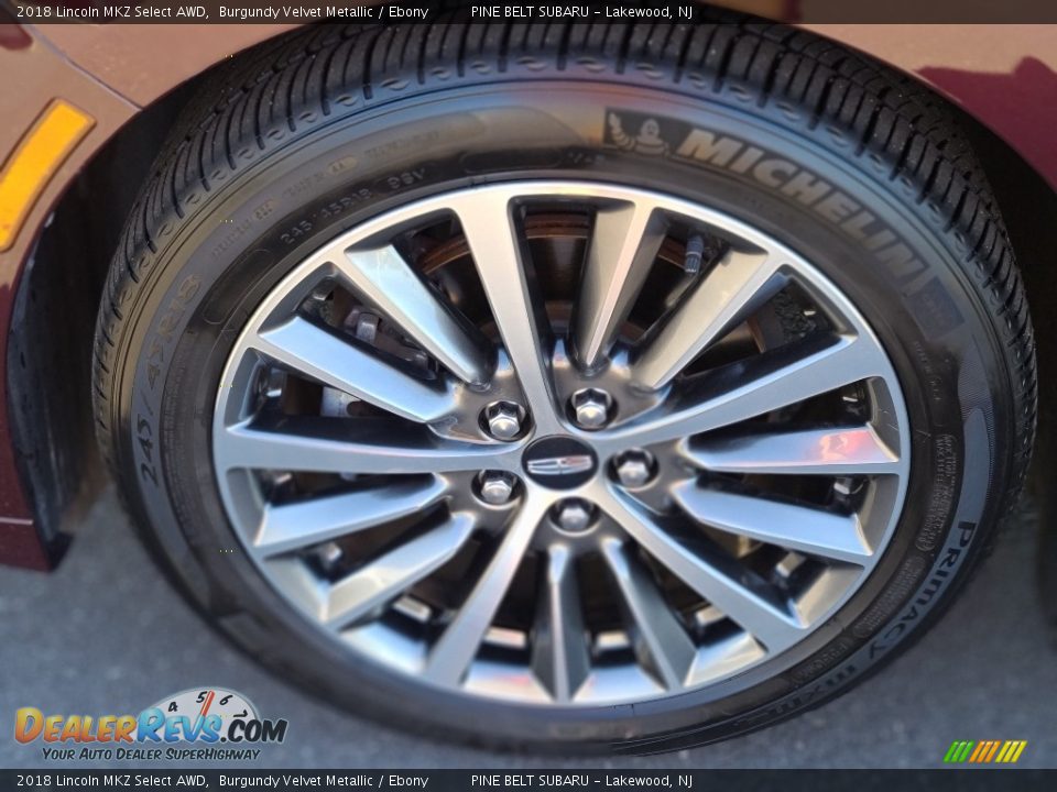 2018 Lincoln MKZ Select AWD Wheel Photo #35