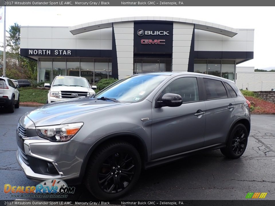 2017 Mitsubishi Outlander Sport LE AWC Mercury Gray / Black Photo #1