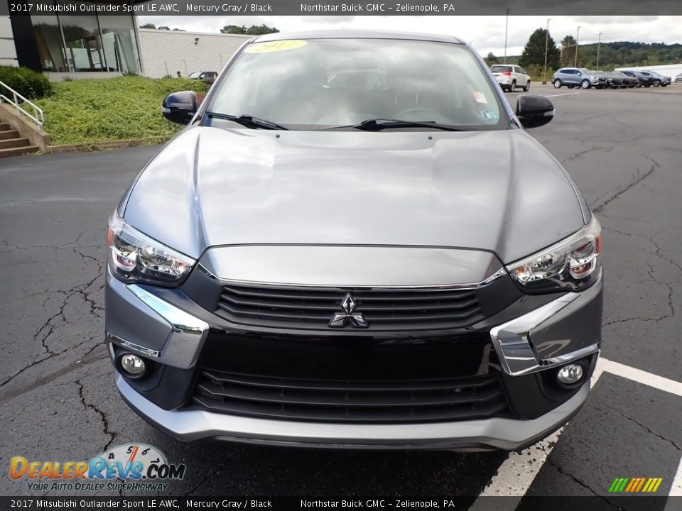 2017 Mitsubishi Outlander Sport LE AWC Mercury Gray / Black Photo #3