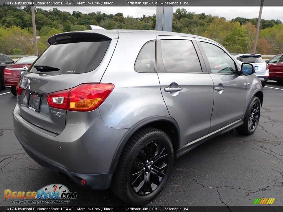 Mercury Gray 2017 Mitsubishi Outlander Sport LE AWC Photo #9