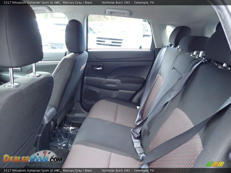 Rear Seat of 2017 Mitsubishi Outlander Sport LE AWC Photo #17