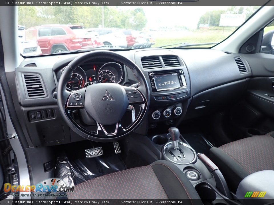 Black Interior - 2017 Mitsubishi Outlander Sport LE AWC Photo #18