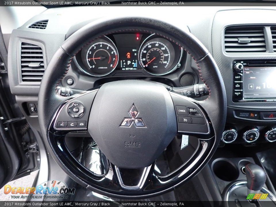 2017 Mitsubishi Outlander Sport LE AWC Steering Wheel Photo #21