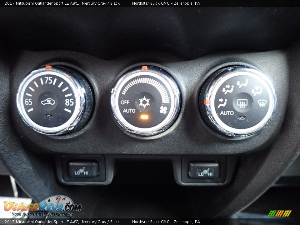 Controls of 2017 Mitsubishi Outlander Sport LE AWC Photo #25