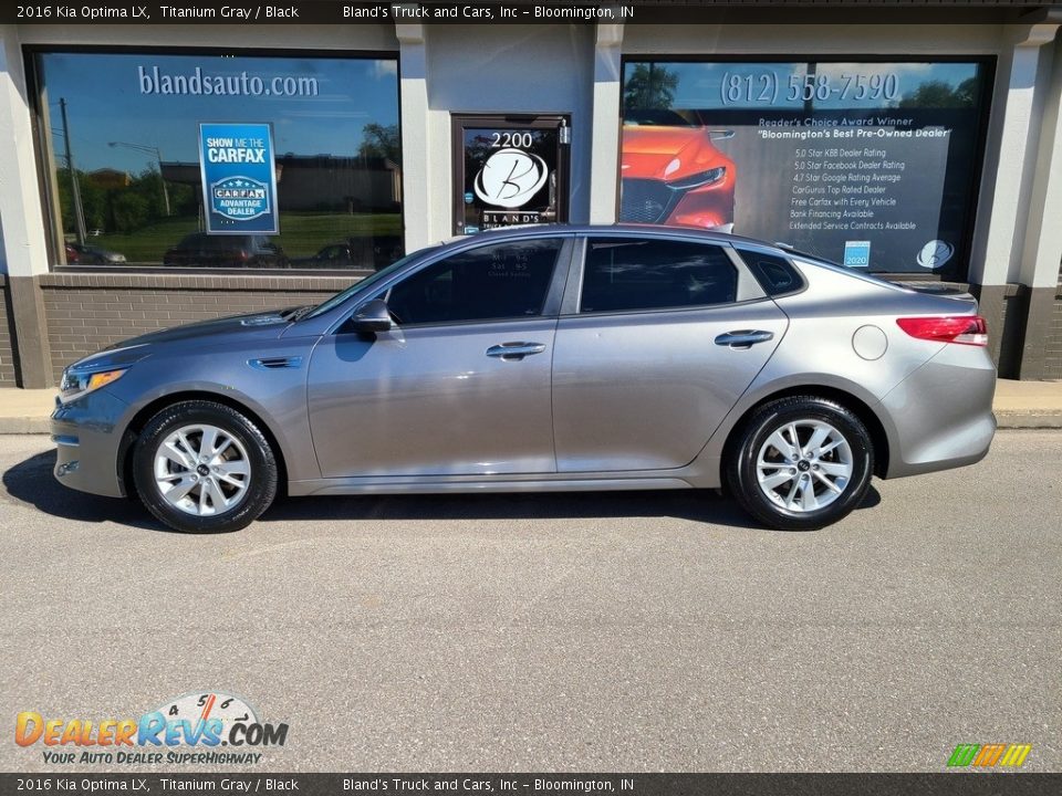 2016 Kia Optima LX Titanium Gray / Black Photo #1