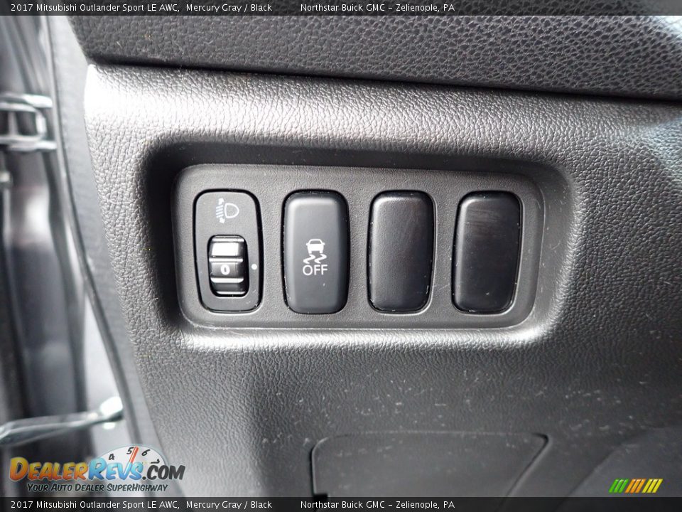 Controls of 2017 Mitsubishi Outlander Sport LE AWC Photo #27