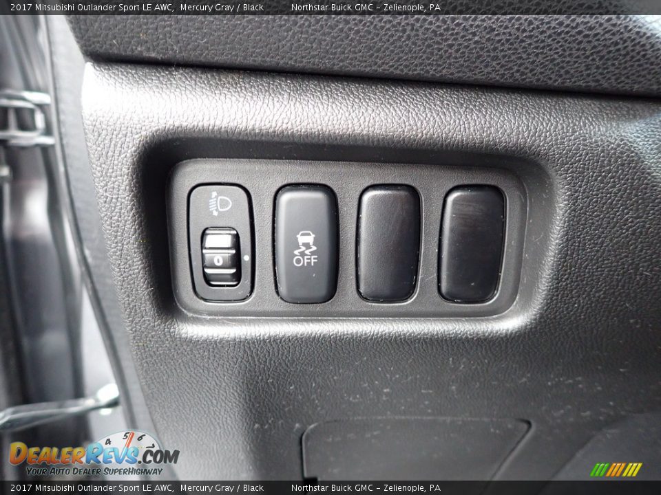 Controls of 2017 Mitsubishi Outlander Sport LE AWC Photo #27