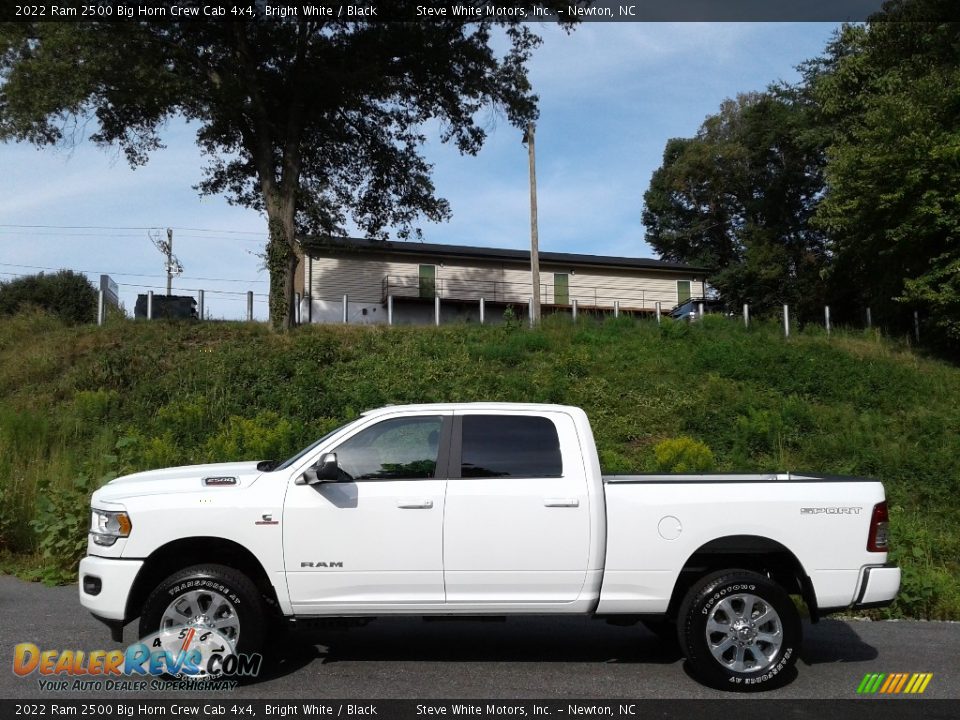 Bright White 2022 Ram 2500 Big Horn Crew Cab 4x4 Photo #1