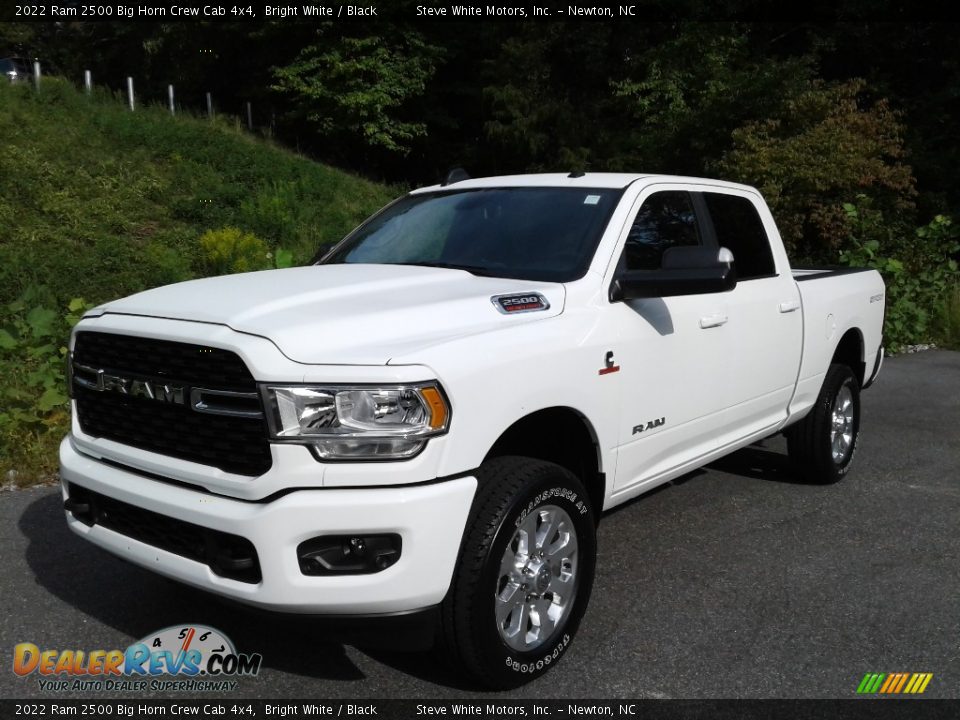 2022 Ram 2500 Big Horn Crew Cab 4x4 Bright White / Black Photo #2