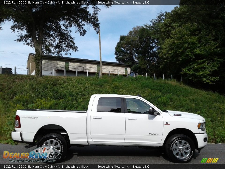 Bright White 2022 Ram 2500 Big Horn Crew Cab 4x4 Photo #5