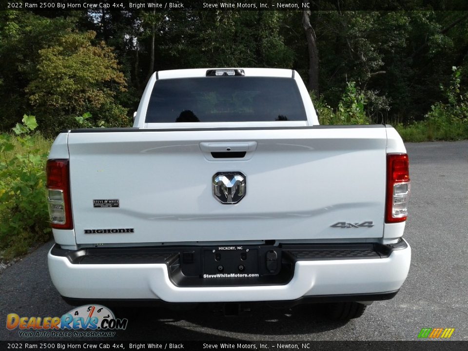 2022 Ram 2500 Big Horn Crew Cab 4x4 Bright White / Black Photo #7