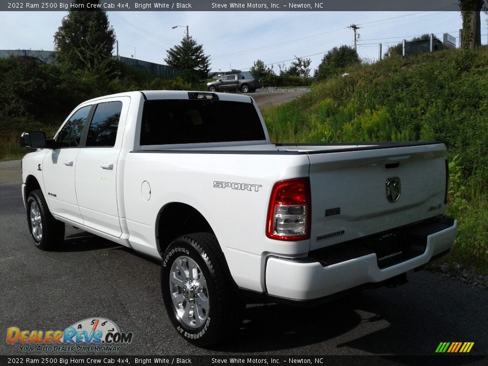 2022 Ram 2500 Big Horn Crew Cab 4x4 Bright White / Black Photo #9