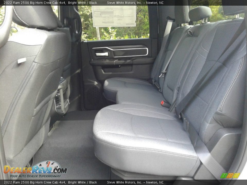 Rear Seat of 2022 Ram 2500 Big Horn Crew Cab 4x4 Photo #15