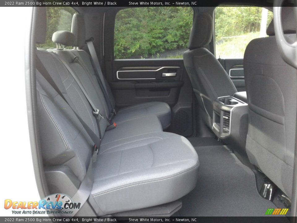 Rear Seat of 2022 Ram 2500 Big Horn Crew Cab 4x4 Photo #16