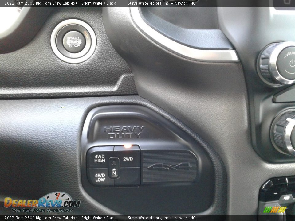 Controls of 2022 Ram 2500 Big Horn Crew Cab 4x4 Photo #26