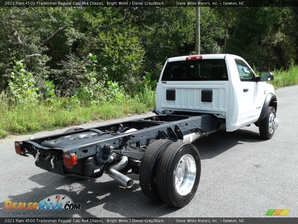 2021 Ram 4500 Tradesman Regular Cab 4x4 Chassis Bright White / Diesel Gray/Black Photo #6