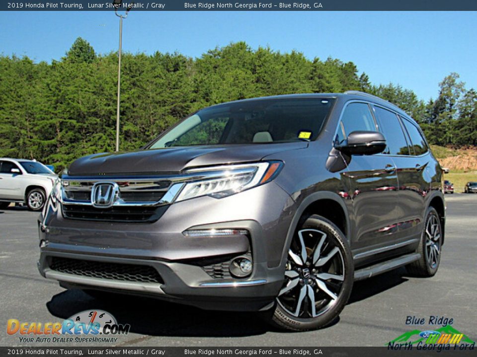 2019 Honda Pilot Touring Lunar Silver Metallic / Gray Photo #1