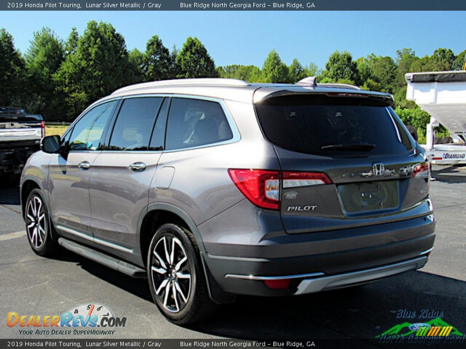 2019 Honda Pilot Touring Lunar Silver Metallic / Gray Photo #3