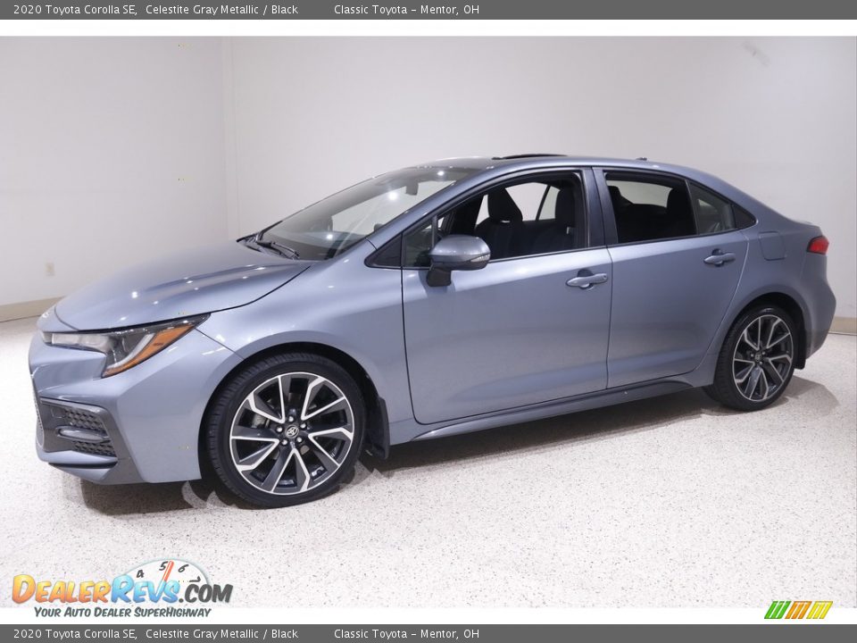 2020 Toyota Corolla SE Celestite Gray Metallic / Black Photo #3