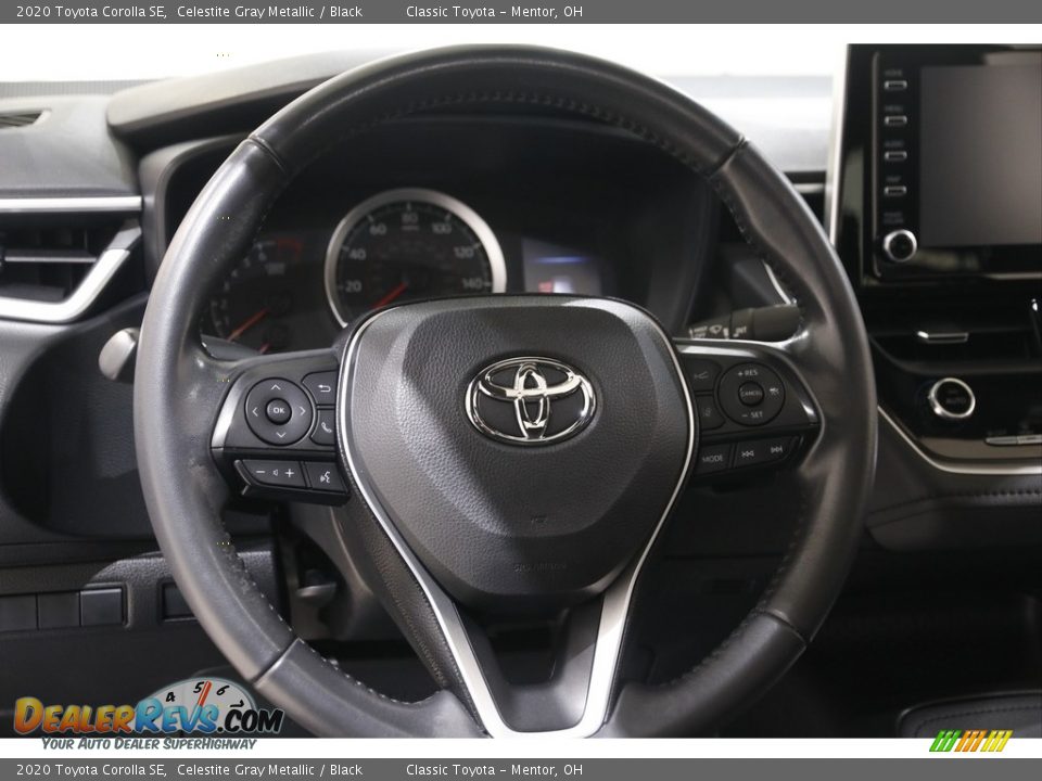 2020 Toyota Corolla SE Celestite Gray Metallic / Black Photo #7