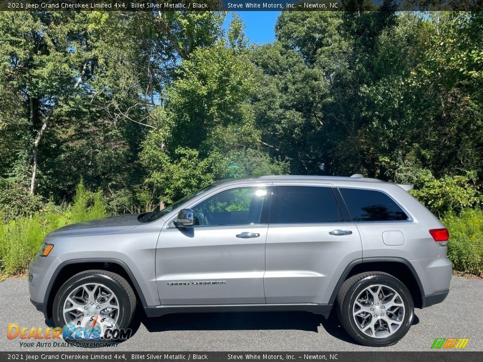 Billet Silver Metallic 2021 Jeep Grand Cherokee Limited 4x4 Photo #1